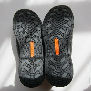 極美品★MERRELL メレル REALM MOC レルムモック レザース リッポン ブラック US8.5 UK8 EUR42 (約26.5ｃｍ) アウトドアの画像8