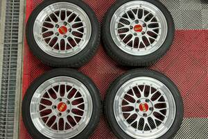 BBS LM LM161 LM162 17インチ 215/45ZR17 7.5J +48 245/40ZR17 8.5J+55 5穴 114.3 S2000 AP1 AP2 タイプS シルバー