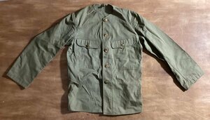 TT-2005■送料込■ 軍隊 兵隊 制服 陸軍 軍用 日本軍 上着 服 装備品 ミリタリー 身丈:69cm 袖丈:55cm 肩幅:40cm 500g /くGOら