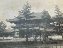 VV-1296 ■送料込■ 奈良県 東大寺 大仏殿 廻廊 人 建築物 建物 神社 寺 宗教 寺院 レトロ アンティーク 絵葉書 古葉書 写真 古写真/くNAら_画像3