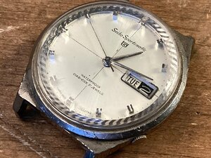 TT-1941 ■送料込■ セイコー SEIKO 5 SPORTSmatic メンズ アナログ 自動巻 防水 21石 腕時計 時計 6619-7020 42g●ジャンク扱い/くGOら