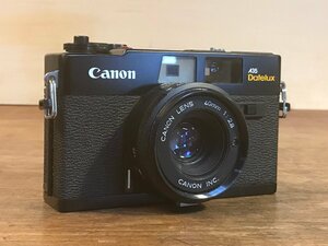 SS-3128■送料込■Canon A35 Datelux フィルムカメラ 496g●レンズシャッターが開きません●ジャンク扱い/くATら