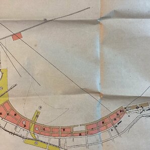 LL-7284■送料込■ 小樽港 改良工事 設計書 埋立問題小樽有志会 1896年 1/9000 縮尺図 北海道 平磯岬 芽紫岬 図面 印刷物/くFUらの画像6