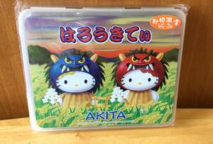 ご当地キティ☆秋田限定なまはげバージョンBOX入りレターセット　2004年