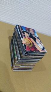 ワンピース　新海賊王グミ　グミカード　グミカ　まとめ売り　85枚　82種　難あり　カードグミ　3D