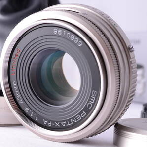 [極上美品, 元箱] PENTAX SMC FA 43mm f/1.9 SL Limited Prime Lens Silver ペンタックス 一眼レフ カメラ 単焦点 レンズ NL-00600の画像1