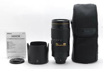[美品] Nikon AF-S 80-400mm f/4.5-5.6 G N VR Telephoto Zoom Lens DSLR Camera ニコン 一眼レフ カメラ 望遠 ズーム レンズ NL-00574_画像2