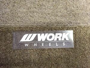 正規品　WORK ワーク ディスクステッカー ホワイト