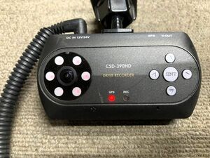 セルスター 前方車内同時録画対応 ドライブレコーダー CSD-390HD【前方車内2カメラ CELLSTAR】　GPS　32GBのSDカード付