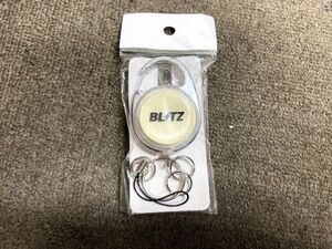 BLITZ メジャーリールキーホルダー　リール状のメジャー(単位 cm・inch)内臓　便利 ロゴ入りキーホルダー サイズ測定 メルカリ ヤフオクに