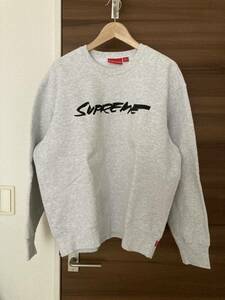 SUPREME FUTURA LOGO CREW NECK SWEATSHIRT 20A/W ASH GREY M MADE IN CANADAシュプリーム フューチュラ アッシュグレー