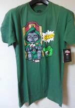 未使用 公式 Tokidoki×MARVEL Dr.DOOM ドクタードゥーム Tシャツ アメコミ_画像2