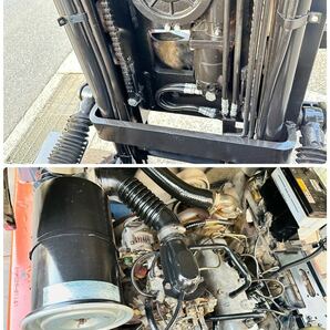 TOYOTA トヨタ ガソリンエンジン回転フォークリフト MT車2トン 型式:5FG20 最大揚高 3m 1542Hrの画像9