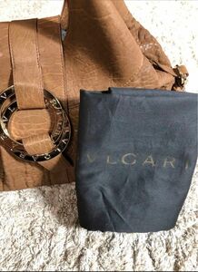 良品　BVLGARI ブルガリ　 31401 ハンドバッグ レザー ブラウン