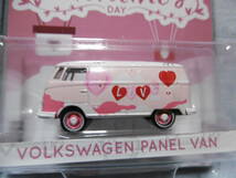 未開封未使用品 1/64 GREENLiGHT Volkswagen Panel VAN 2台組 _画像3