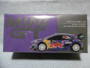 未開封新品 MINI GT 533 Ford Puma Rally 1 #19 左ハンドル