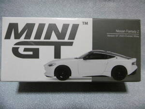 未開封新品 MINI GT 598 Nissan Fairlady Z Version ST 2023 Everest White 右ハンドル