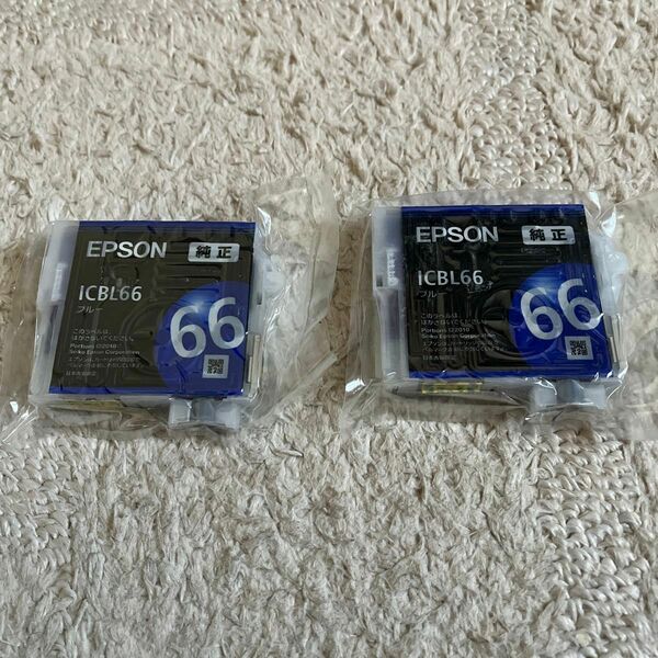 EPSON エプソン純正 インクカートリッジ ICBL66 2個セット