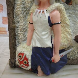 TC917/もののけ姫 劇場展示用ディスプレイ サン モロ ジブリ フィギュア Princess Mononoke スタジオジブリの画像4