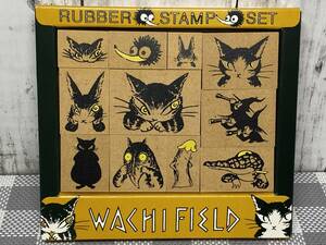 わちふぃーるど ラバースタンプセット Wachifield ダヤン ハンコ 猫 ネコ ファンシー 文具 雑貨