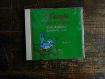 英語知育教育　Disney world of english CD SING ALONG! SPOKEN VERSION BOOK2 未開封ディズニー　ワールド　オブイングリッシュ　出版　_画像1