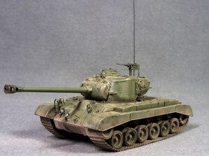 M26(T26E3)pa-sing -ply tank 1/72 final product tiger mpeta-