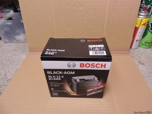 BOSCH/ボッシュ 輸入車専用/BLACK-AGMバッテリー BLA-12-2 未使用！
