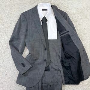 サルトリアリング　リングジャケット【至高の逸品】Sartoria Ring スーツ　セットアップ　テーラードジャケット　織り柄　グレー