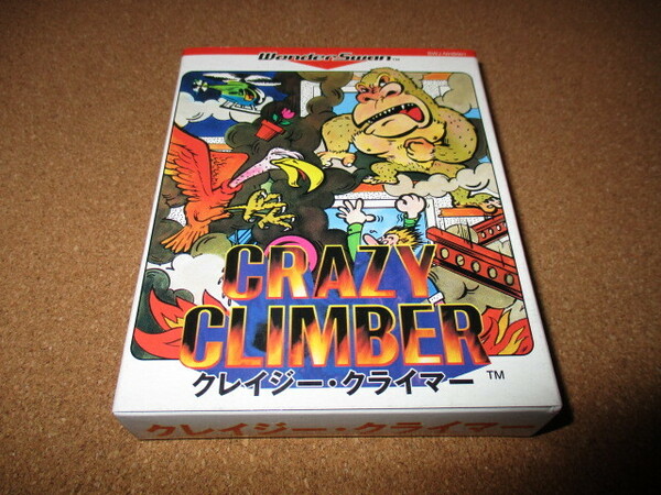 新品 ワンダースワンソフト クレイジー・クライマー（CRAZY CLIMBER）WS