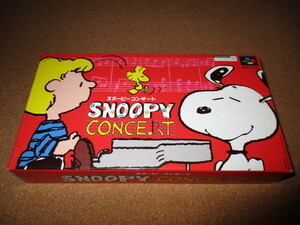 新品 スーパーファミコンソフト スヌーピーコンサート（SNOOPY CONCERT）SFC