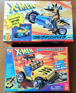 X-MEN ウルヴァリンバイク&ウルヴァリンジープ&ウルヴァリンフィギュア2体■TOYBIZ