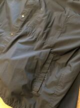 名作！ Porter Classic ポータークラシック 22SS POPLIN GATHERED JACKET ポプリンギャザーコーチジャケット ネイビー サイズ 2_画像9