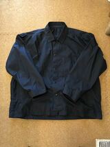 名作！ Porter Classic ポータークラシック 22SS POPLIN GATHERED JACKET ポプリンギャザーコーチジャケット ネイビー サイズ 2_画像1