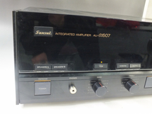 SANSUI サンスイ AU-α607 山水電気 プリメイアンプ 通電確認済み_画像2