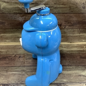 タイガー魔法瓶 かき氷機 きょろちゃん ABF-100 ブルー 長期保管品 現状品の画像6