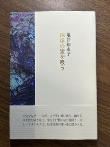 地球の蜜を吸う 書肆山田 亀井 知永子