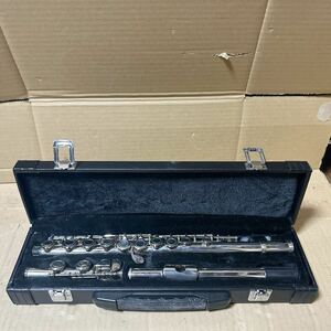 あ-4964）管楽器 フルート （メーカー/型番不明）中古現状品