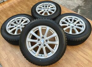 Energy Line 16インチ アルミホイール＆BS BLIZZAK VRX 215/60R16 4本セット★オデッセイ アコード ヴェゼル ジェイド