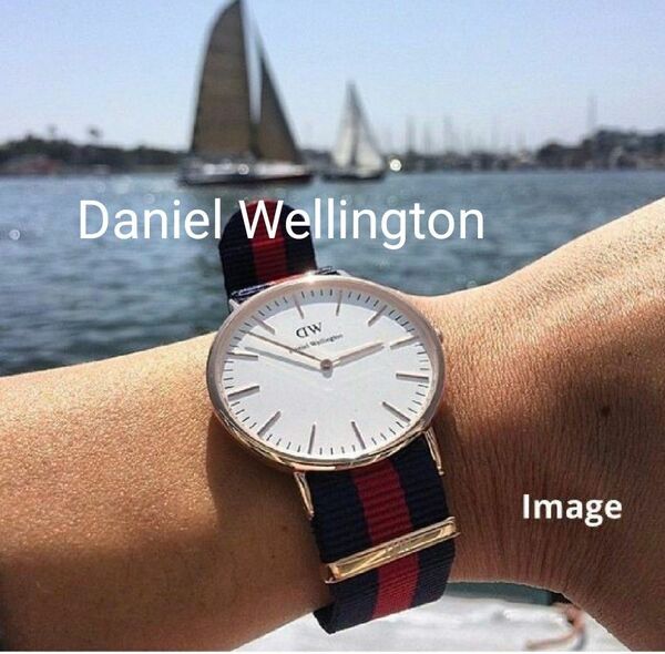 新品タグ Daniel Wellington ②　シルバー　ダニエルウェリントン Classic Oxford NATOストラップ