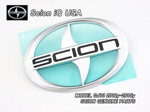 アイ.キューGJ10/SCION/サイオンiQ純正USエンブレム-フロントSCIONマーク/USDM北米仕様USAシンボル米国160×109mm海外Netzマークと入替え