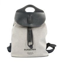 バーバリー ホースフェリープリント ポケットバックパック リュック・デイパック キャンバス 8041665 メンズ BURBERRY 中古 美品_画像1