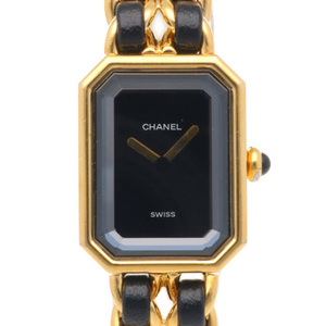  Chanel Premiere L wristwatch clock GP H0001 quarts lady's 1 year guarantee CHANEL used 