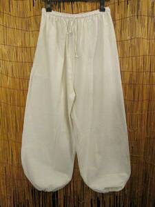 [SALE]③ new goods * man and woman use * plain * cotton material * soft Silhouette * Aladdin pants 