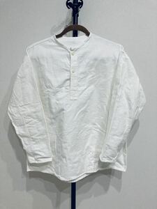 Sleeping Shirts ロシア軍スリーピングシャツ　プルオーバーシャツ デッドストック ビンテージ ヘンリーネック ミリタリー ソ連軍