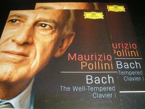 ポリーニ J.S. バッハ 平均律 クラヴィーア曲集 1巻 BWV.846～869 2CD マウリツィオ ピアノ デジタル DG グラモフォン オリジナル 紙 美品