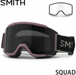 23-24SMITH SQUAD GOGGLE - ERIK LEON レンズ:CHROMAPOP SUN BLACK