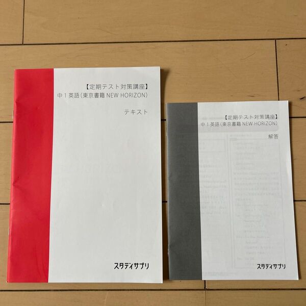 小学6年生 予習にも スタディサプリ 定期テスト対策講座 中1英語 東京書籍 ニューホライズン NEW HORIZON