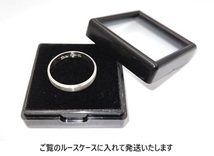 ☆【プラチナPt900・送料無料】Seiko jewelry プラチナリング　各サイズより1点　新品未使用品_画像6