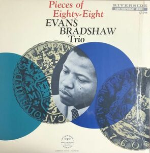 美盤 Evans Bradshaw Trio - Pieces Of Eighty-Eight / RLP 12-296 / Stereo / US / シュリンク付