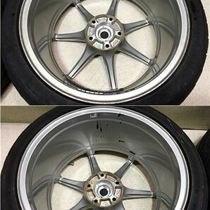 ヨコハマホイール AVS モデルT7 18インチホイール 10J +15mm 9J +29mm 各2本 PCD114.3 5穴 YOKOHAMA WHEEL ModelT7 ドリケツの画像9